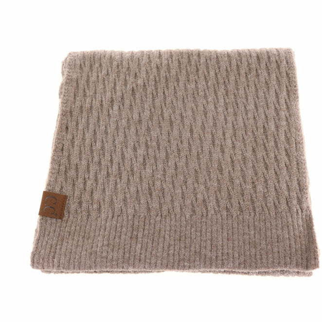 Solid Honey Comb Scarf image 2