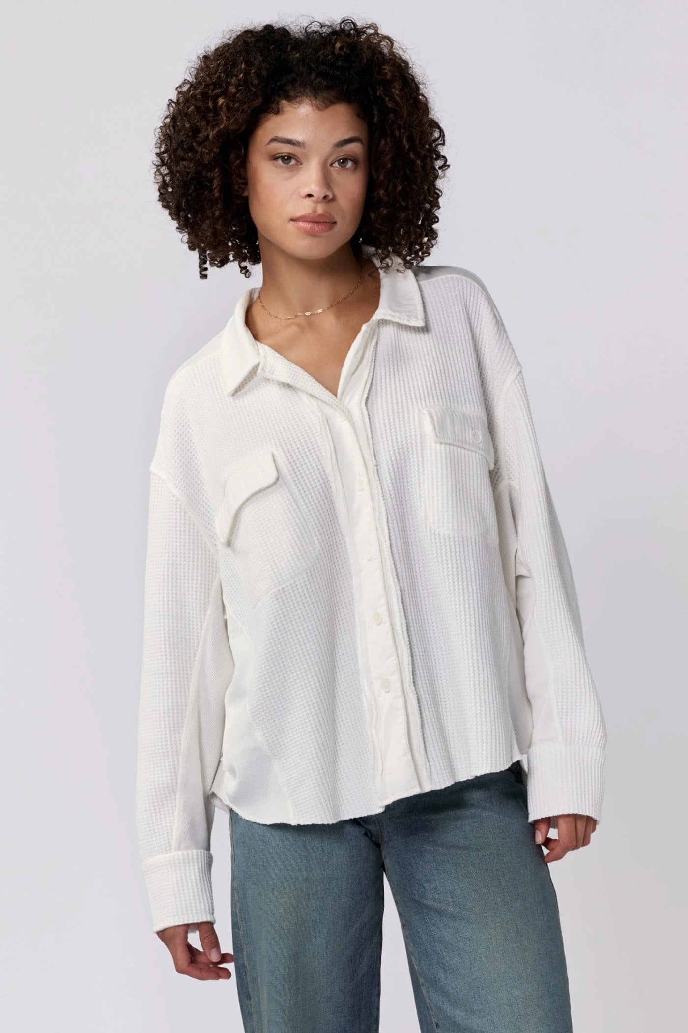 Foster Thermal Shirt Jacket - White image 0