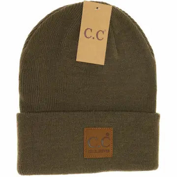 Unisex Classic Oversized Logo Cc Beanie