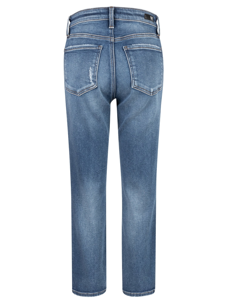 Catherine High Rise Ankle Straight Leg Jeans image 1