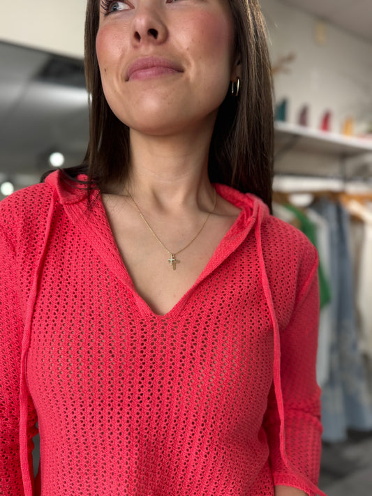 Drift Hoodie | Pink Splash