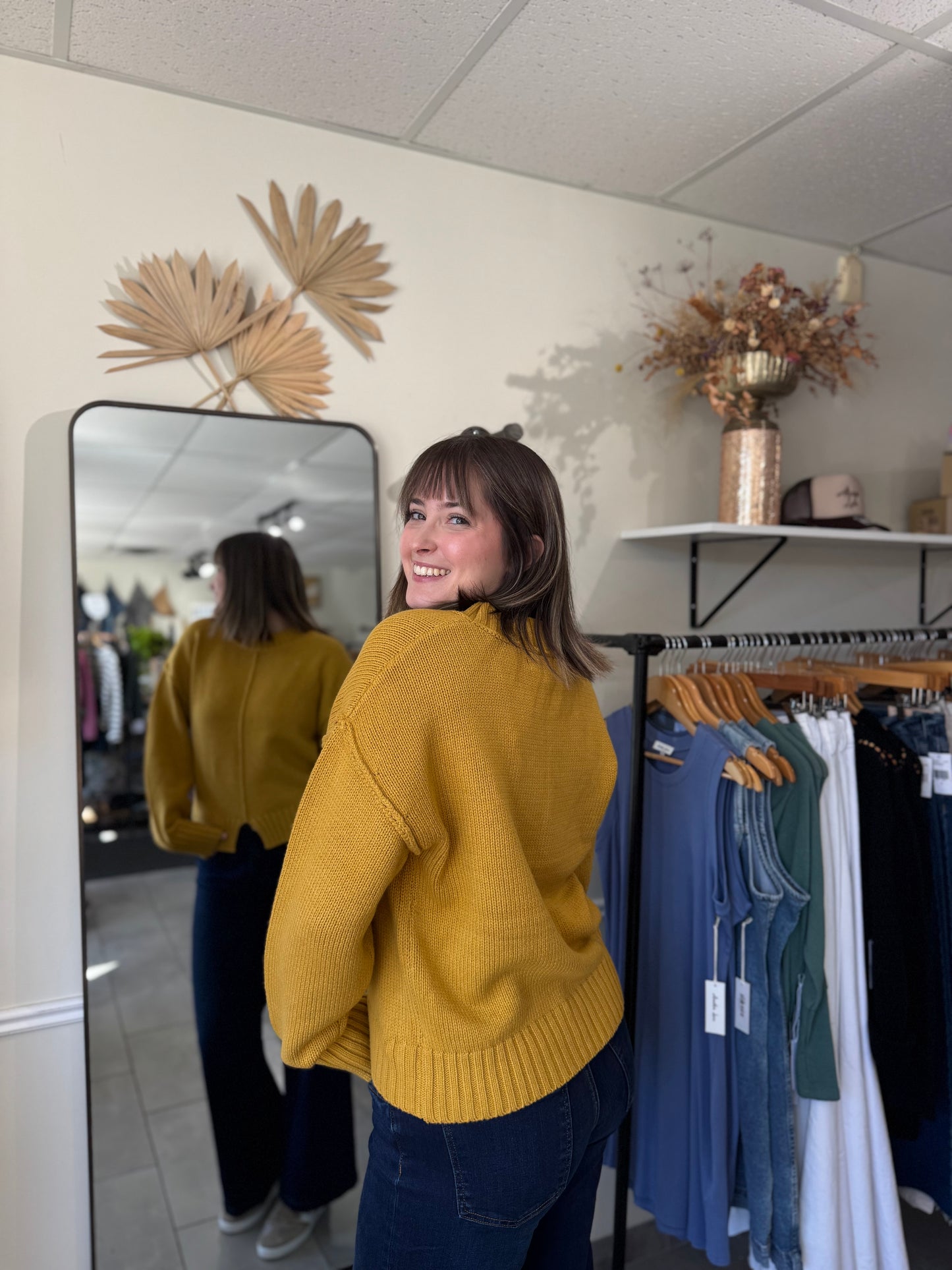Hera Sweater - Goldflake