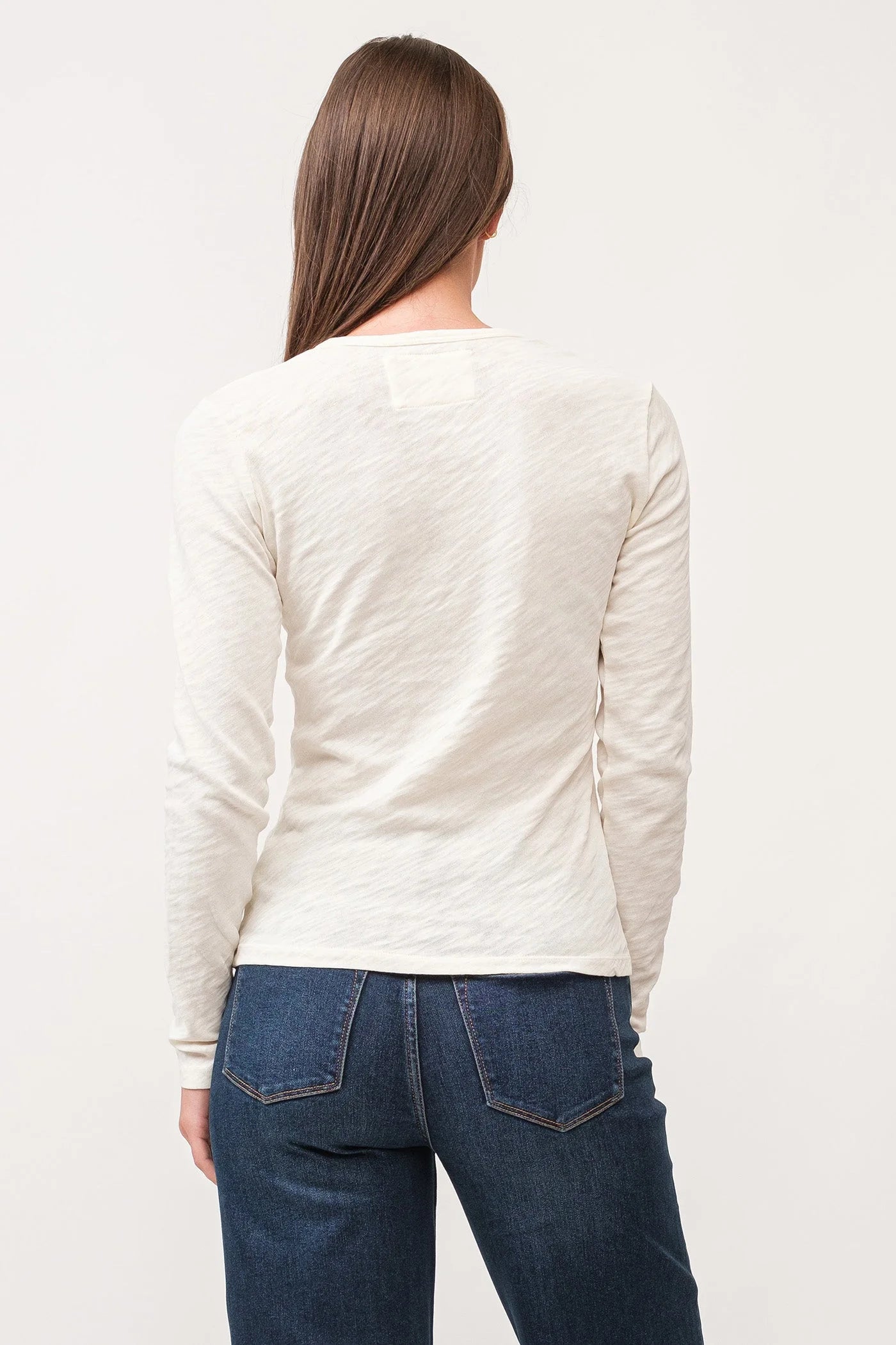 Nina Crew Neck Classic Fit Long Sleeve image 1