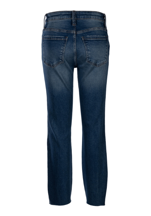 Charlize High Rise Cigarette Leg With Raw Hem image 1