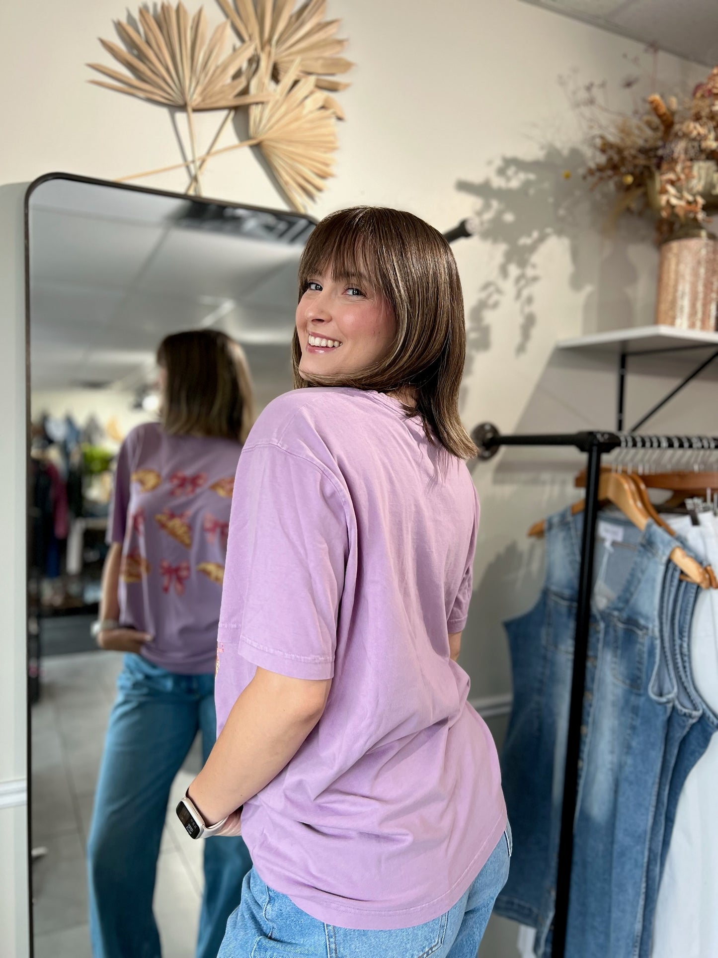 Coquette Croissant Graphic Tee