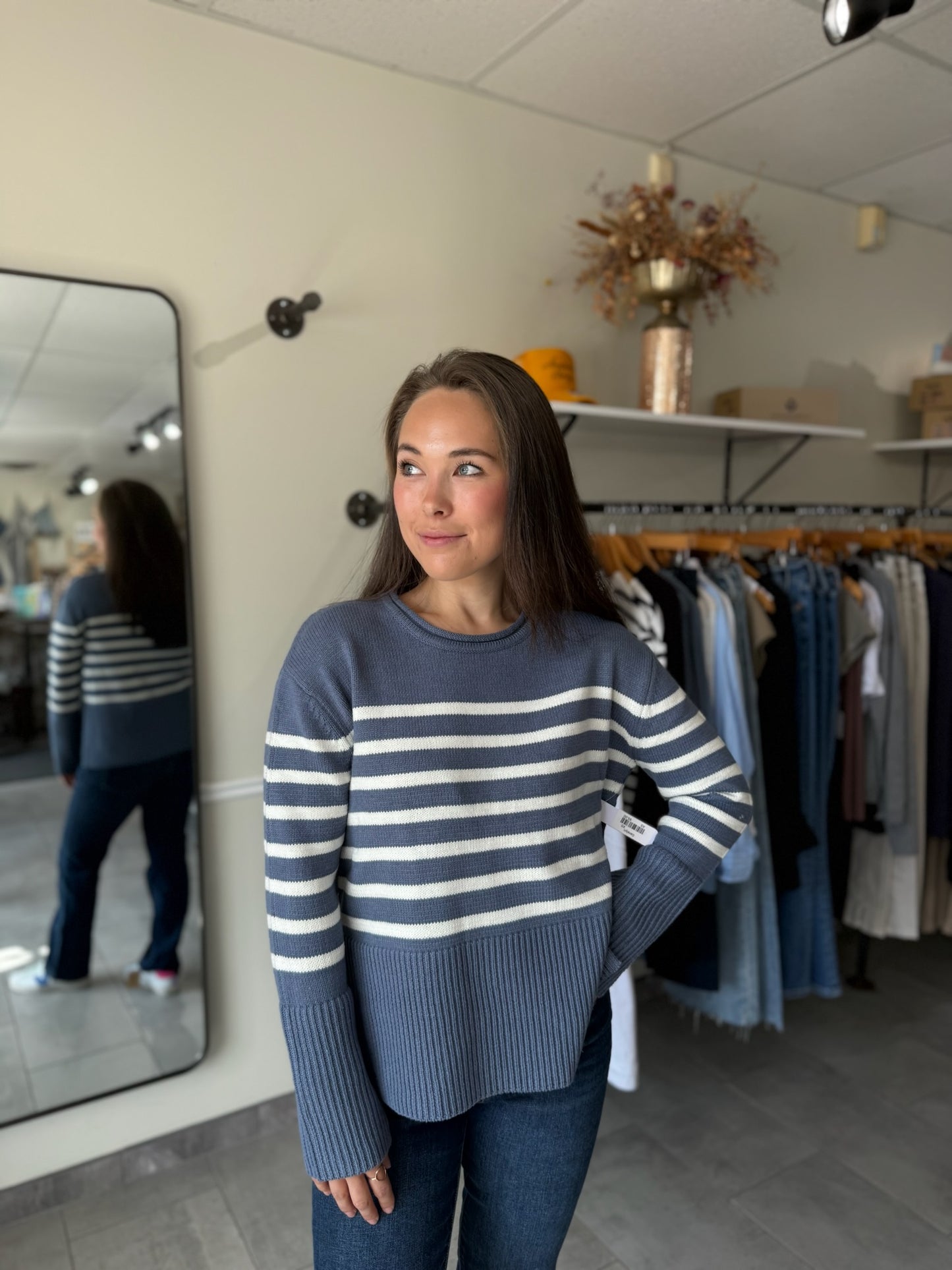 Geralyn Sweater - Storm Blue
