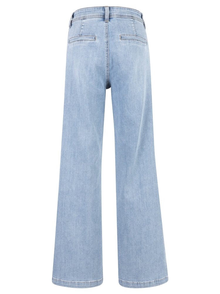 Jean High Rise Wide Leg Trousers image 1