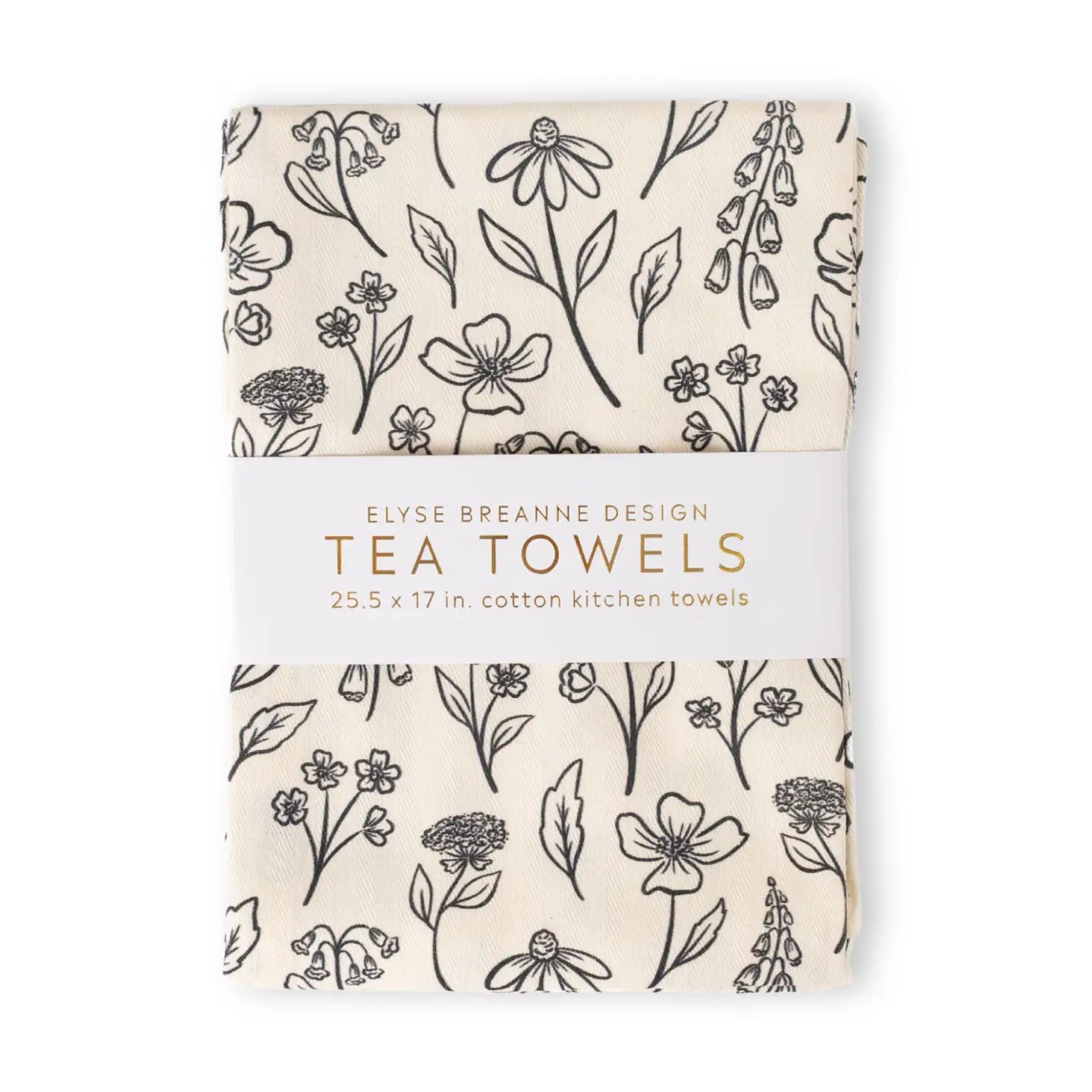 Tea Towel Set | Pressed Floral