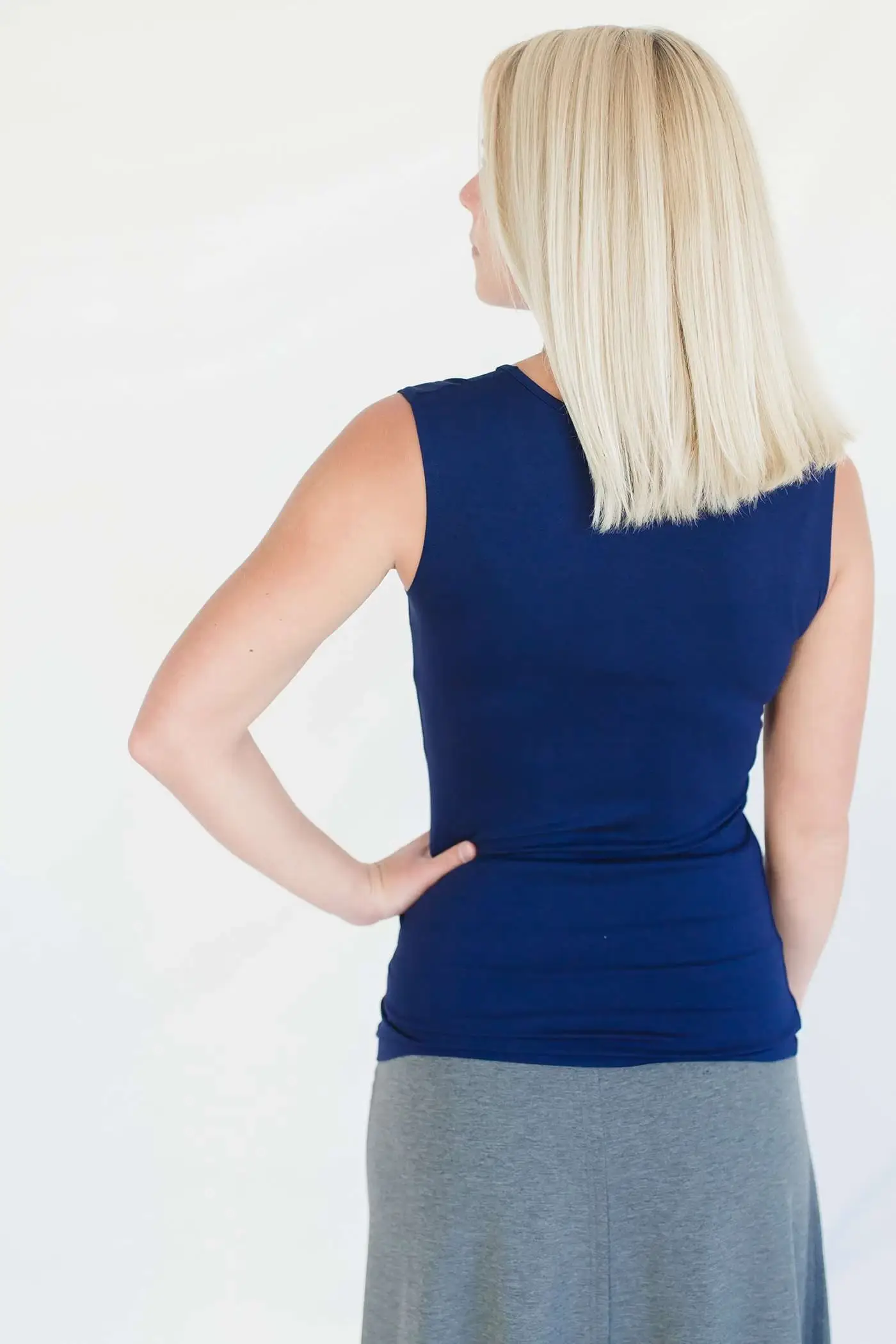 Navy Layering Tank image 1