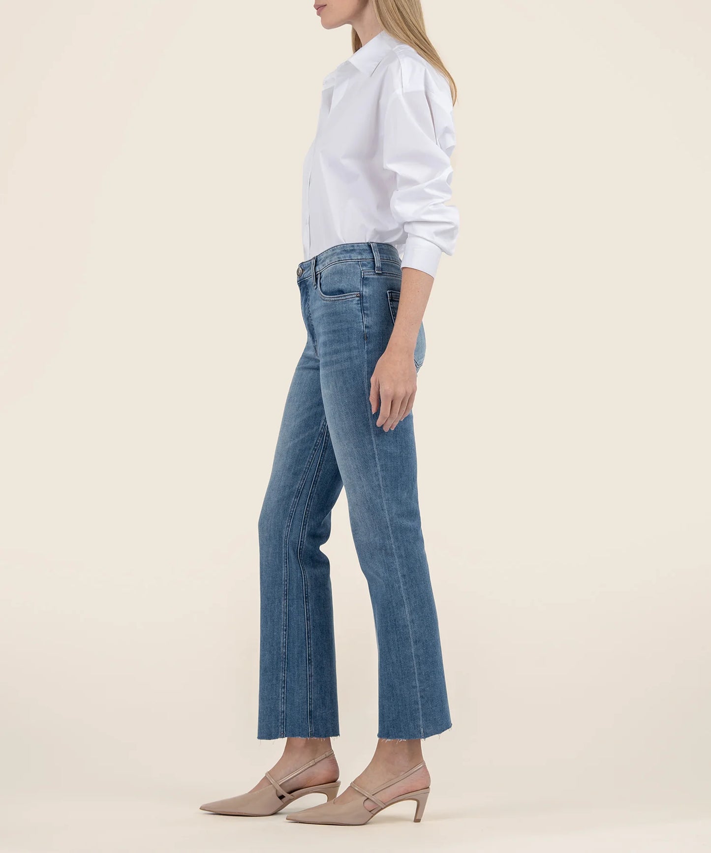 Kelsey High Rise Ankle Flare- Brace image 2