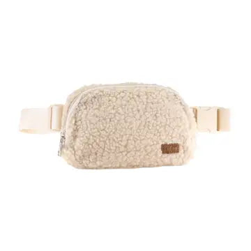 C.C Women's Sherpa Belt Bag