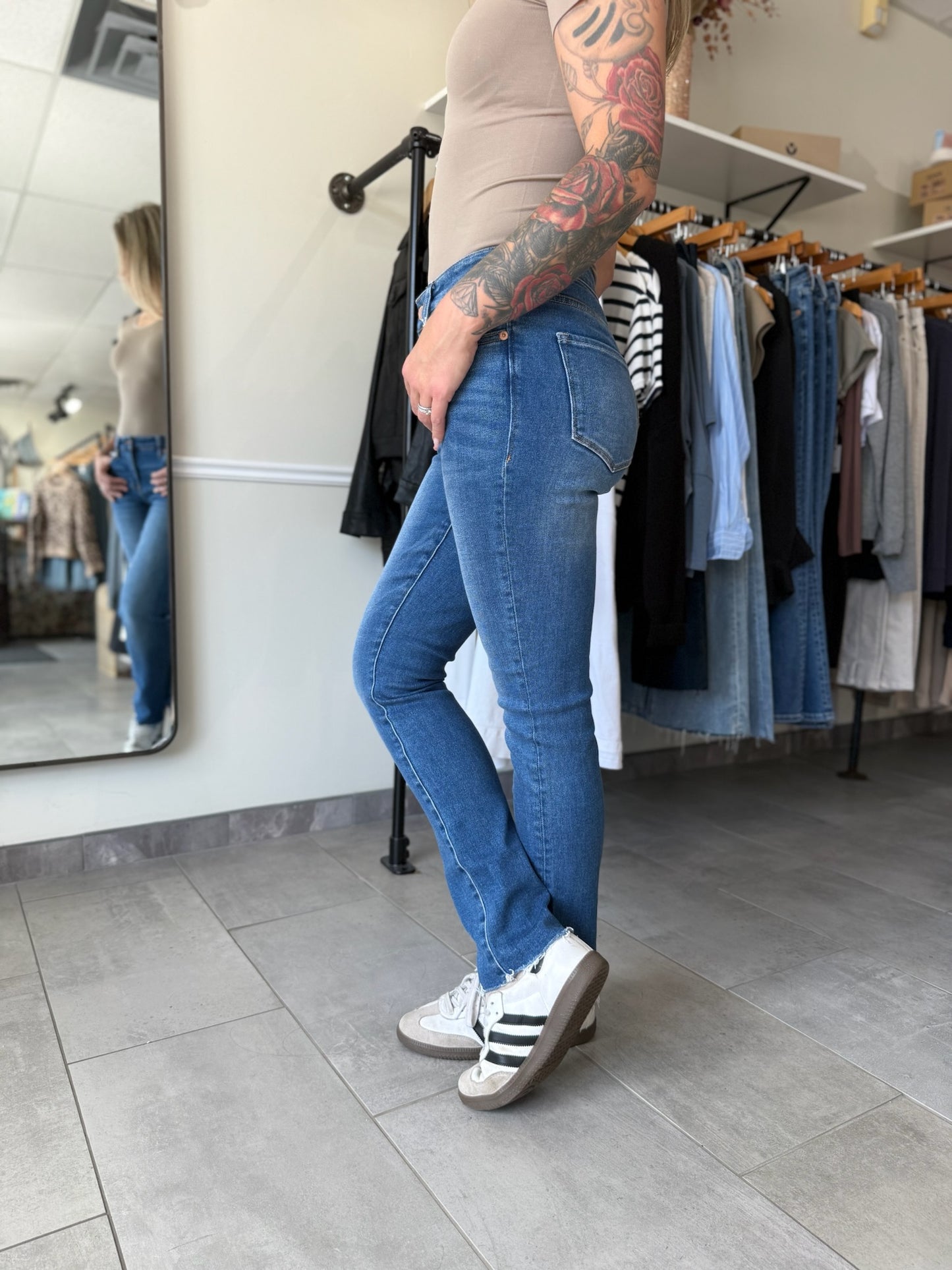 Blair Straight Leg Jeans - Rivers