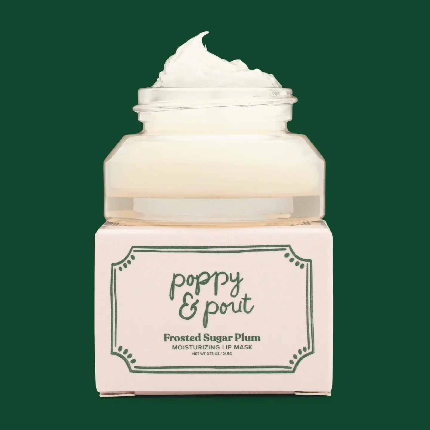 Poppy & Pout Frosted Sugar Plum Lip Mask