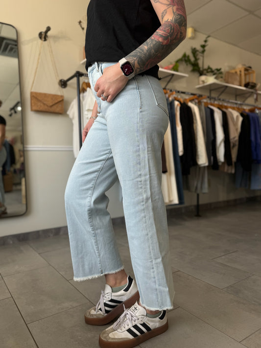 Holly Straight Leg Jeans | Bubble Bath