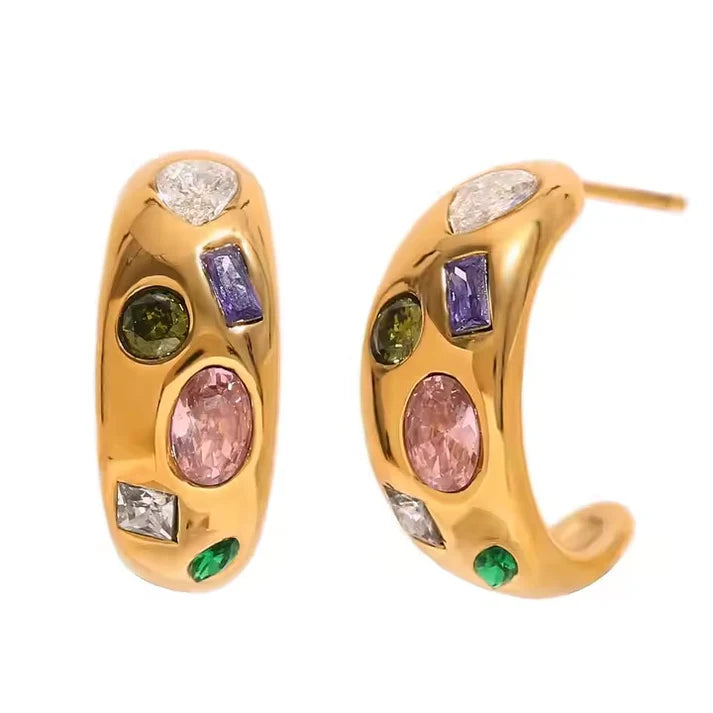 Linny Co - Britton Hoop Earrings