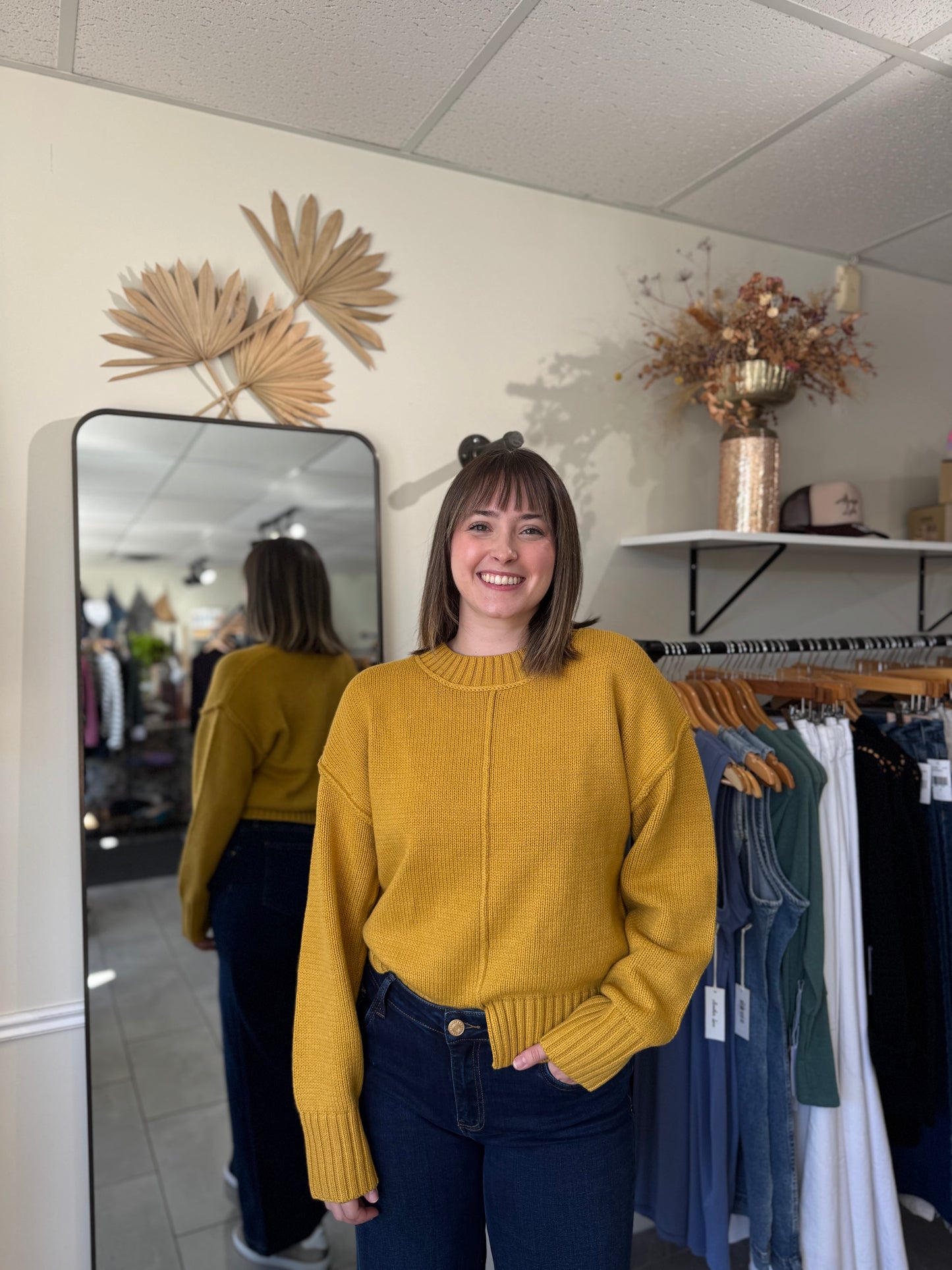 Hera Sweater - Goldflake