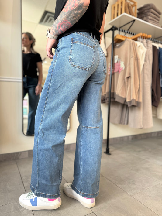 Meg High Rise Wide Legs | Acutely