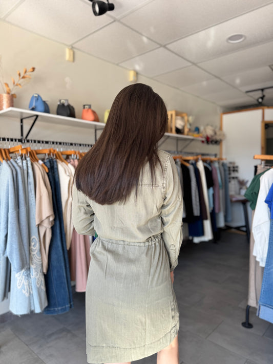 Letty Dress | Vetiver