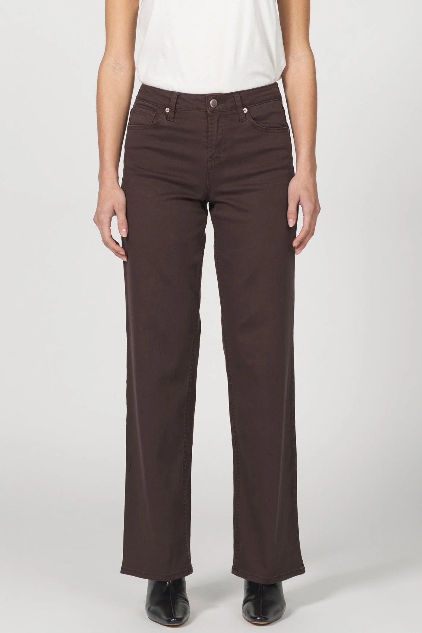 Taylor Straight Leg Jeans - Dark Oak