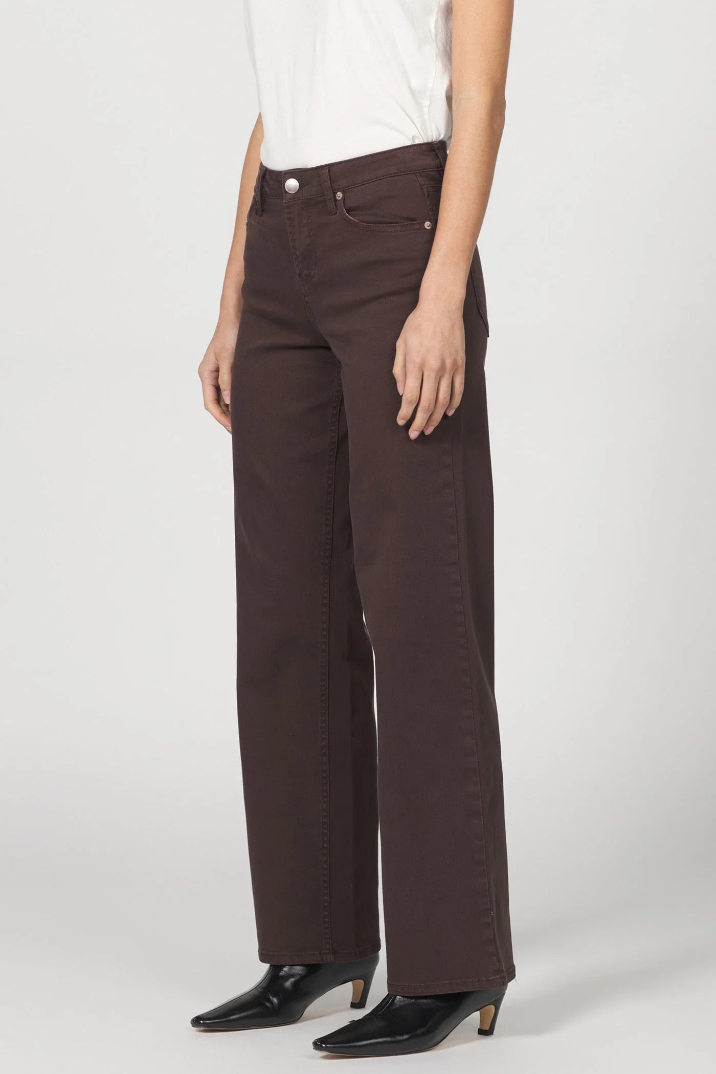 Taylor Straight Leg Jeans - Dark Oak