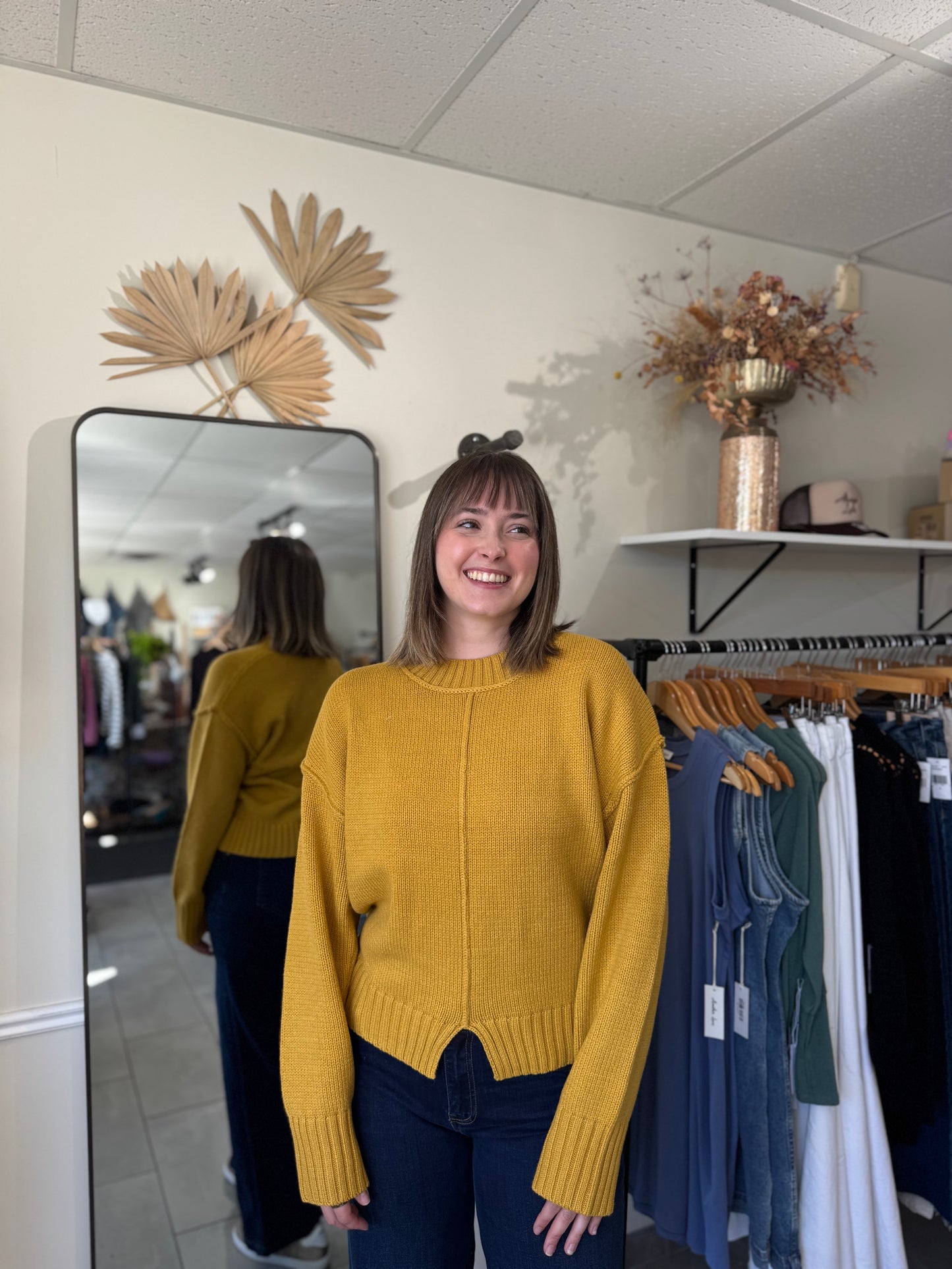 Hera Sweater - Goldflake