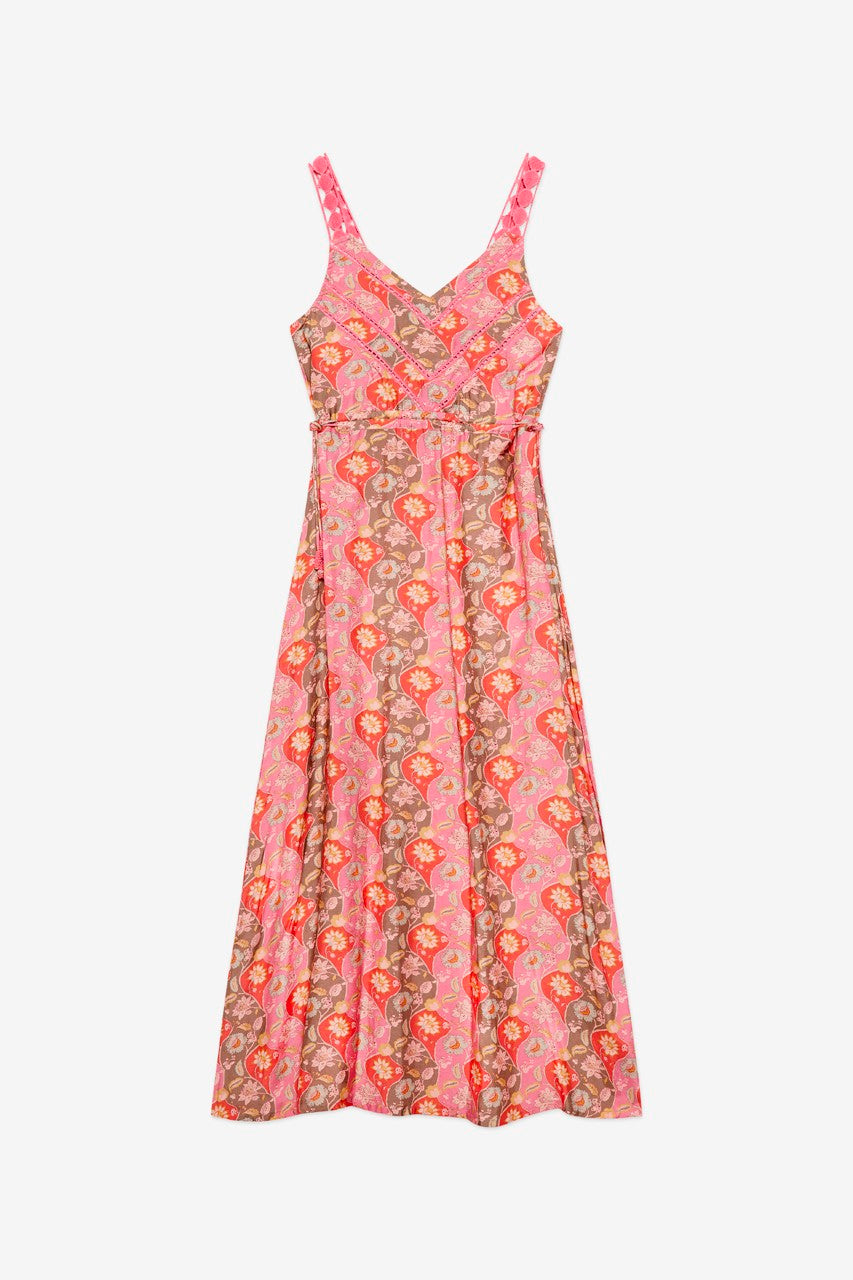 Crochet Strap Maxi Dress