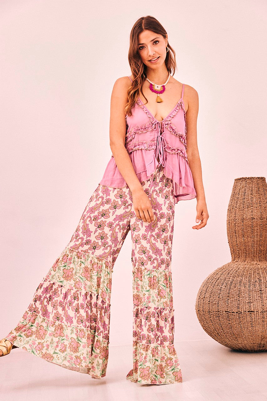 Fluid Floral Trousers