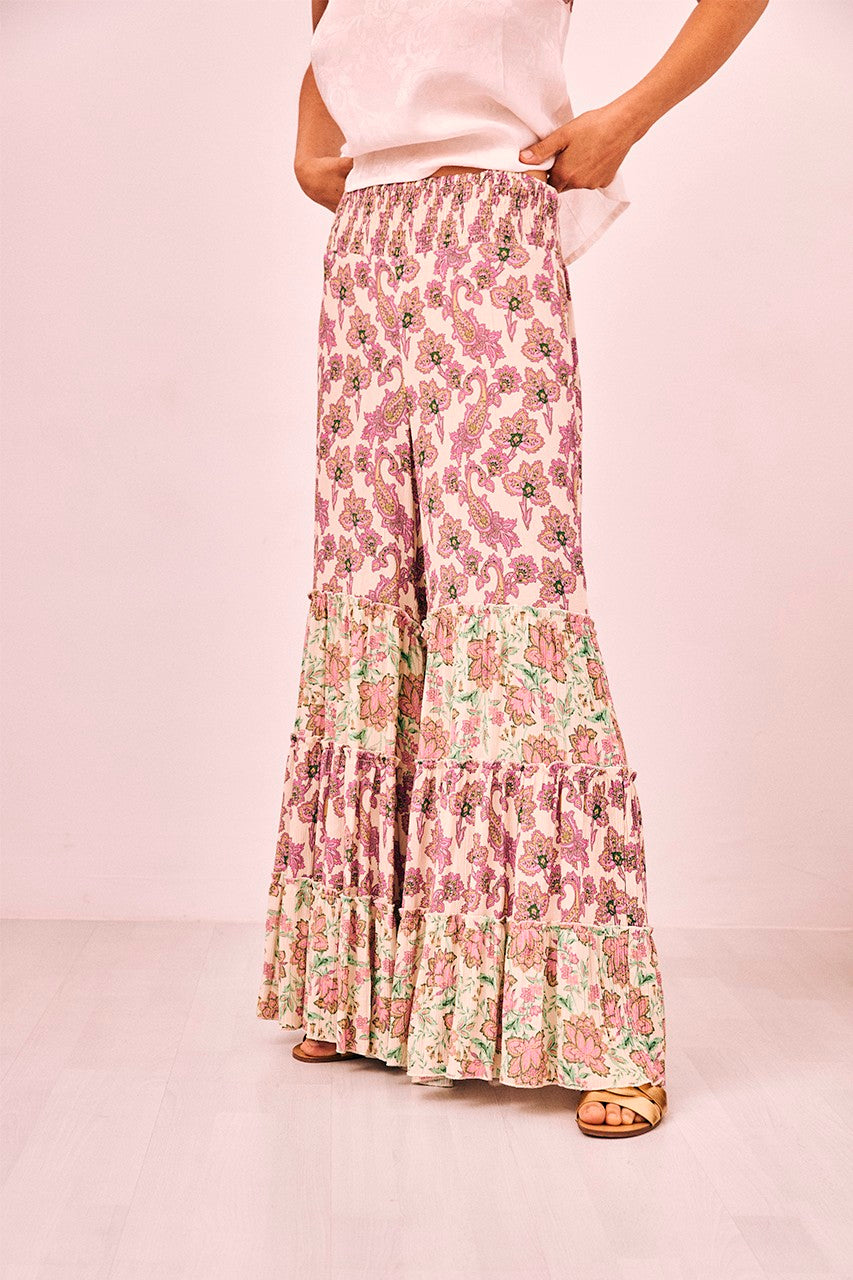 Fluid Floral Trousers