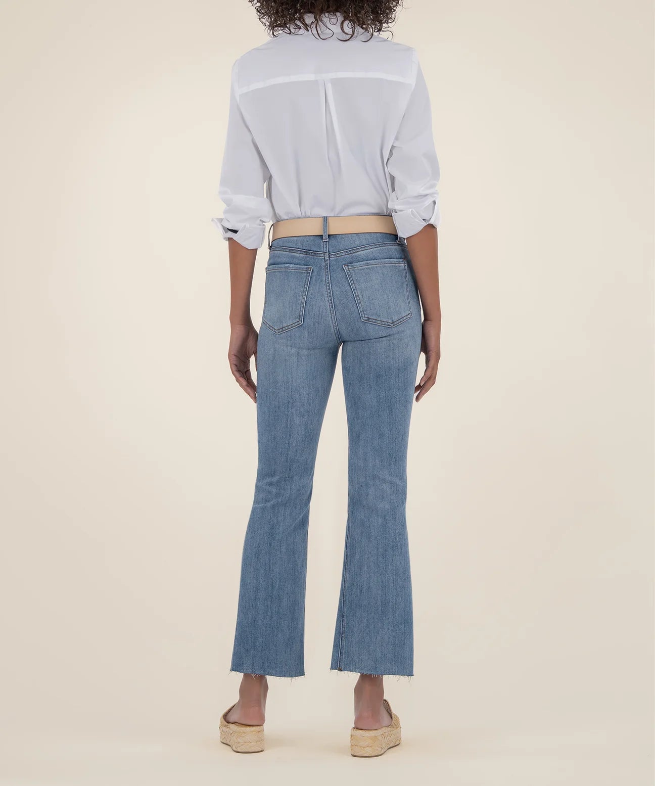 Kelsey High Rise Ankle Flare - Acceptance
