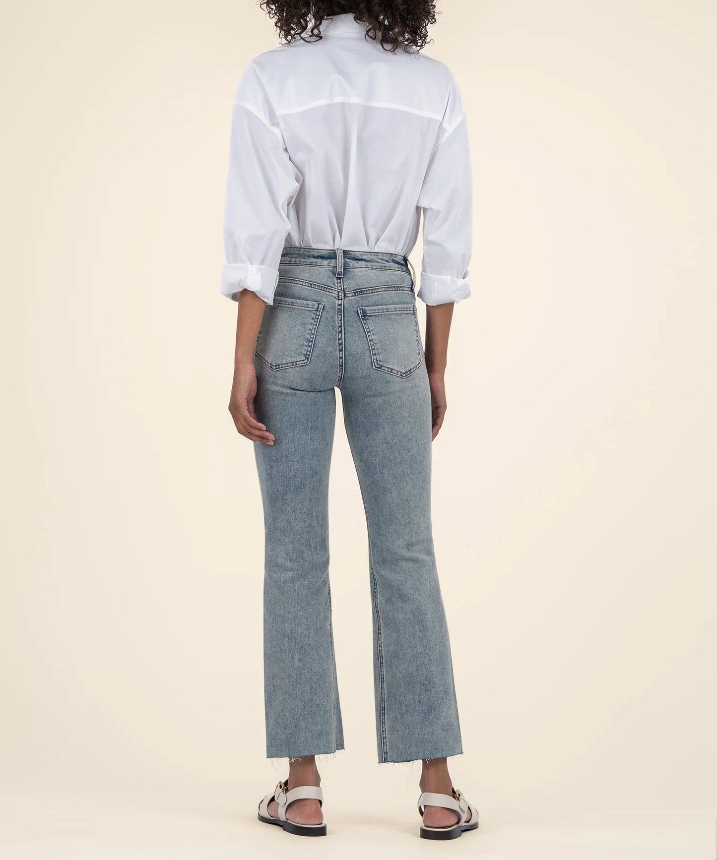 Kelsey High Rise Ankle Flare - Devotion