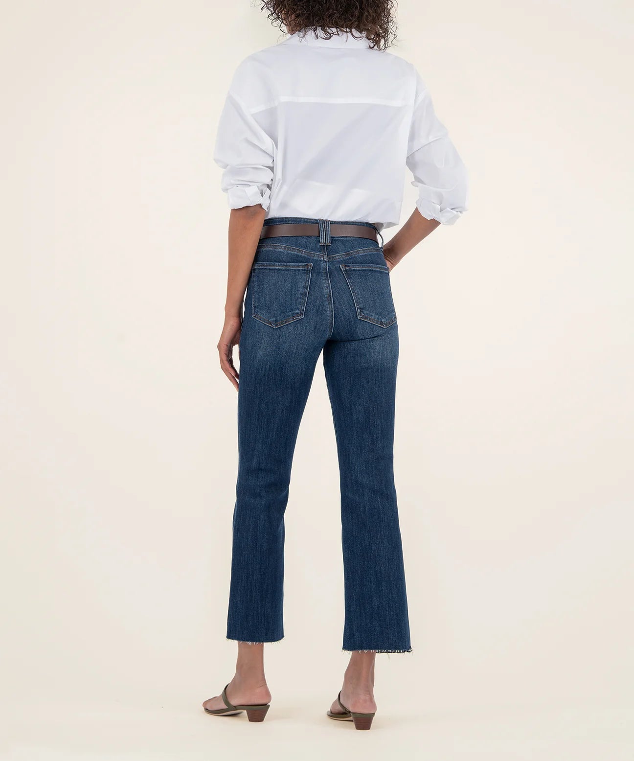 Kelsey High Rise Ankle Flare - Precocious