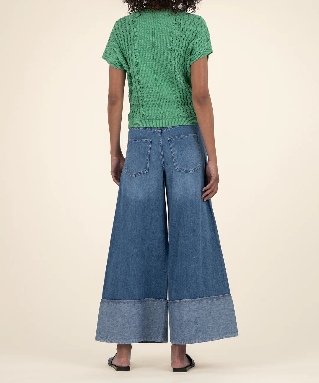 Tilda Knit Sweater Vest - Green