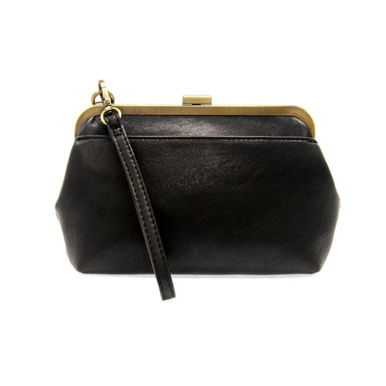 Vivie Kisslock Convertible Crossbody Wristlet