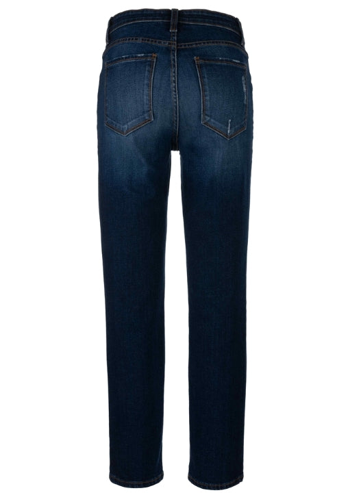 Reese High Rise Ankle Straight Jeans - Attain