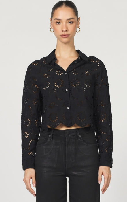 Miranda Novelty Top - Black