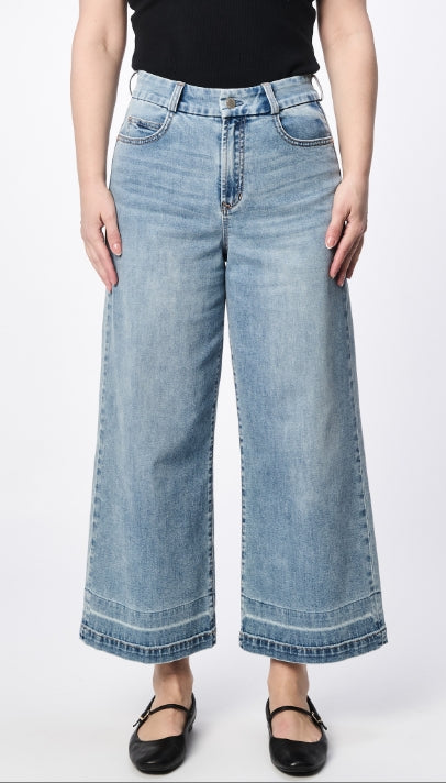 Audrey Wide Leg Jeans - Hillcress