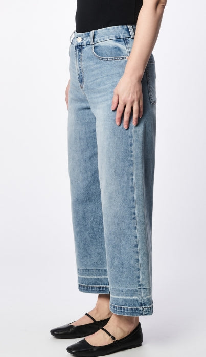 Audrey Wide Leg Jeans - Hillcress