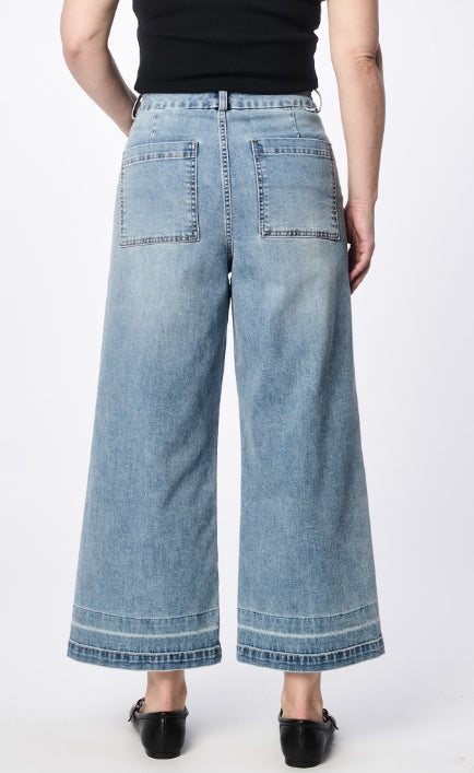 Audrey Wide Leg Jeans - Hillcress