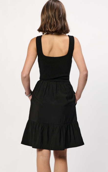 Calypso Sweetheart Tiered Midi Dress