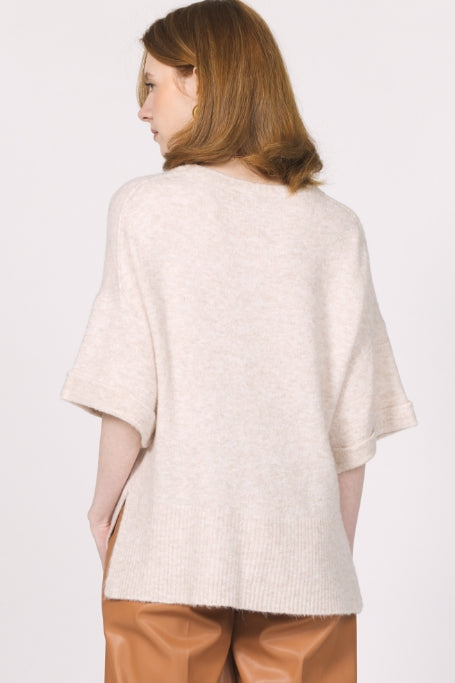 Catrina Short Sleeve Sweater Tee