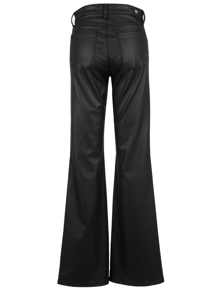 Ana Coated High Rise Flare Pants image 1