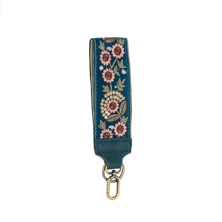 Ornate Floral & Sequin Easy Find Wristlet image 0