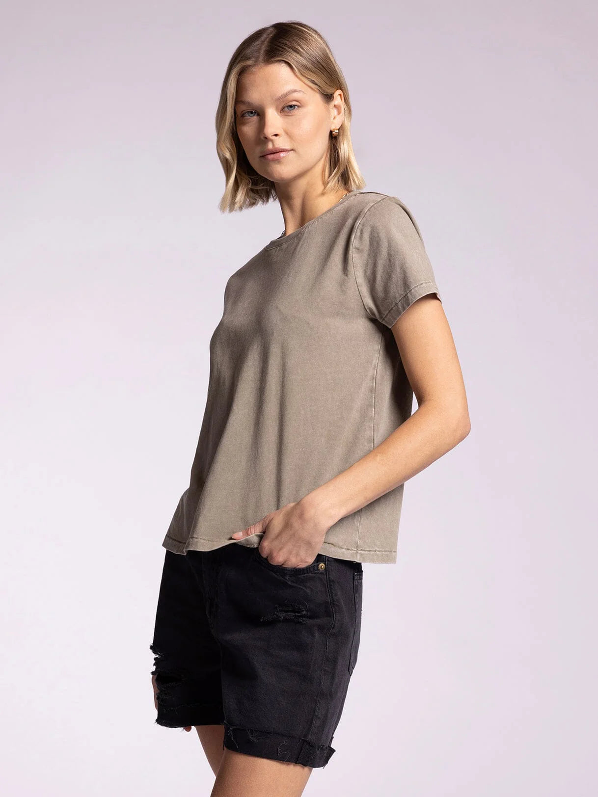 Asher Tee - Dried Sage