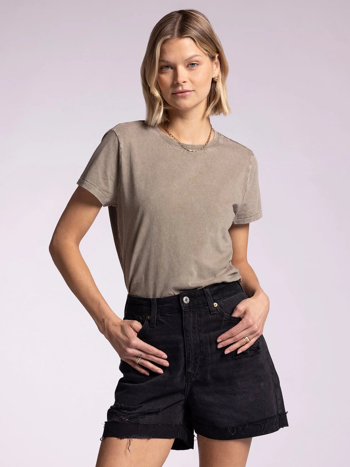 Asher Tee - Dried Sage