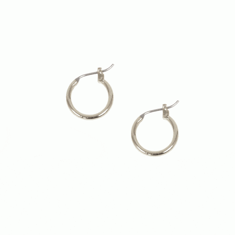 Classic Mini Hoop Earrings image 0