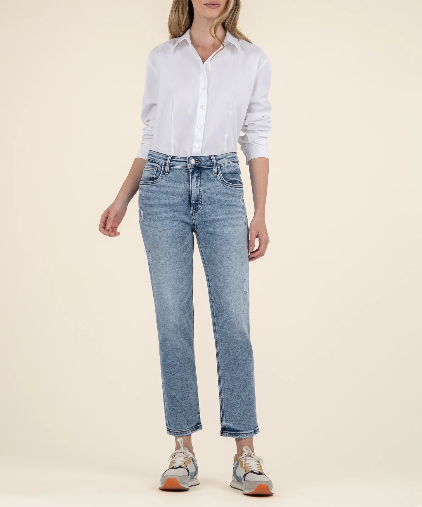 Rachael High Rise Mom Jeans - Equality image 0