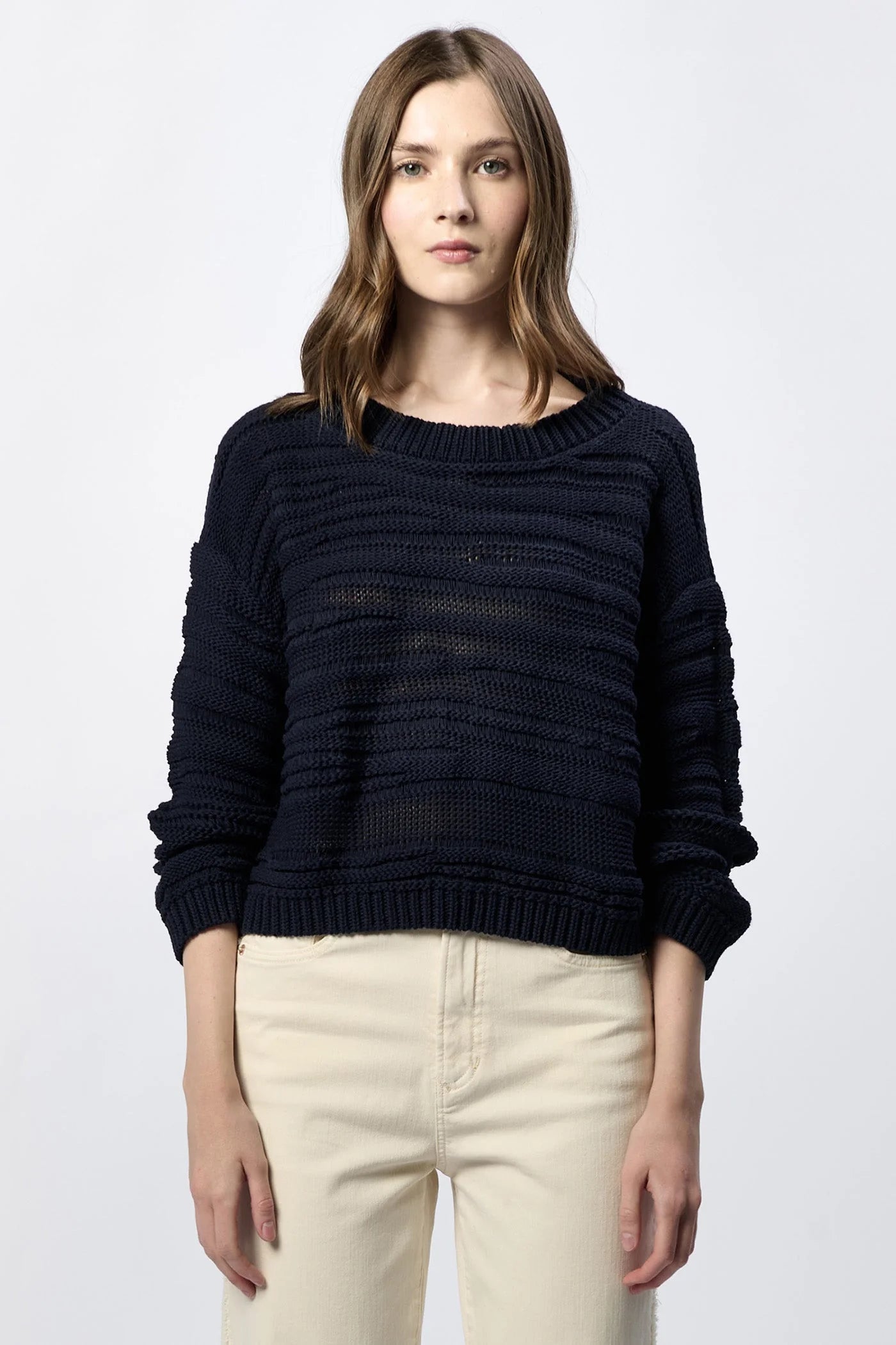 Anneli Crew Neck Relaxed Fit Sweater image 0
