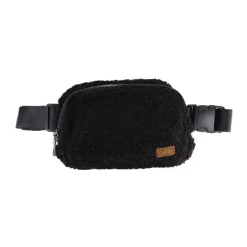C.C Women's Sherpa Belt Bag