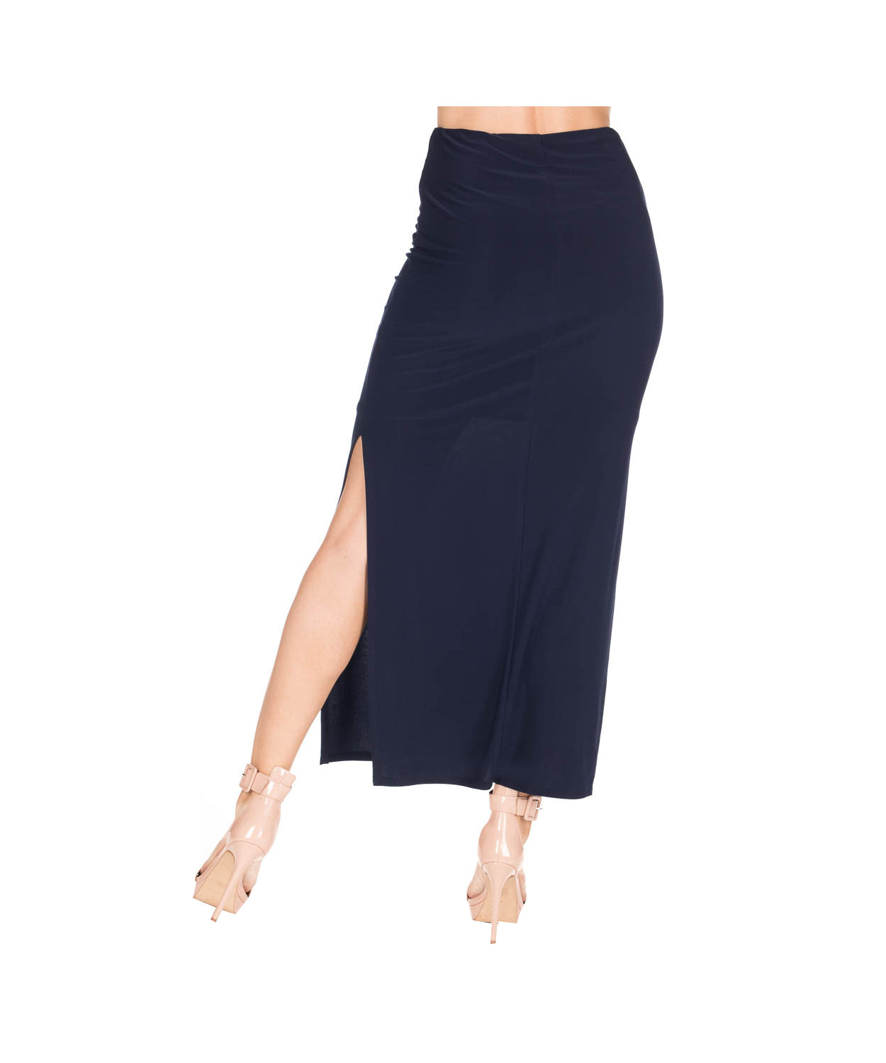 Slit Maxi Skirt image 1