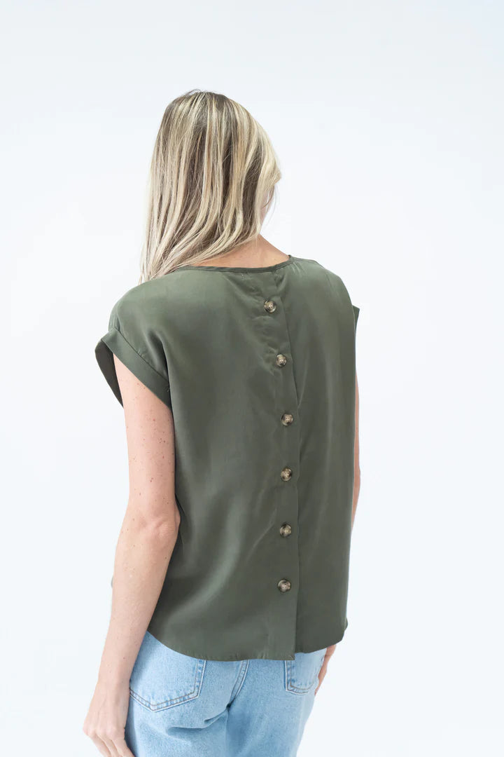 The Kaitlin Top - Olive